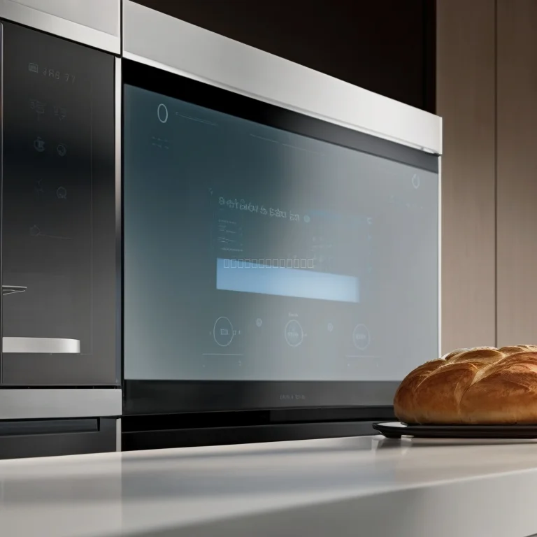 Moderner KI-Ofen in einer zeitgemäßen Küche